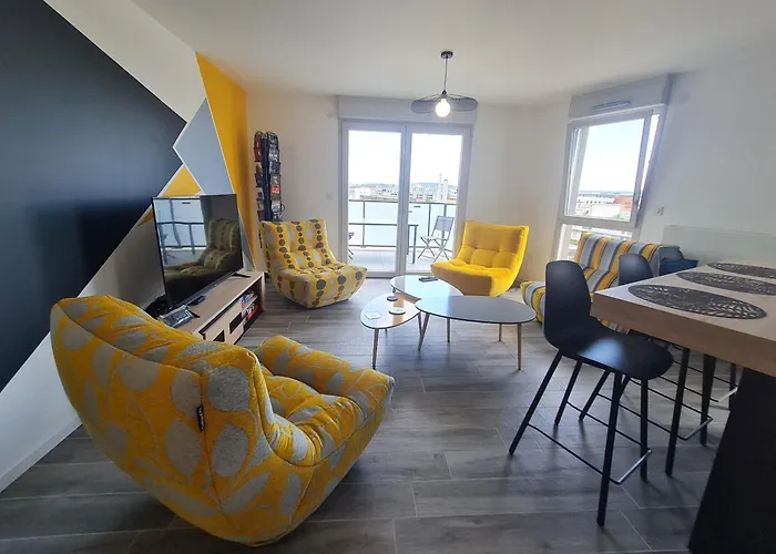 Contemporain 3 Avec Vue Sur Canal, Parking Et Internet A - Fr-1-584-343 Апартаменты *