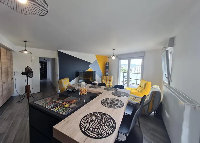 Contemporain 3 Avec Vue Sur Canal, Parking Et Internet A - Fr-1-584-343 * Нанси